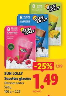 SUN LOLLY
