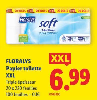 FLORALYS Papier toilette XXL
