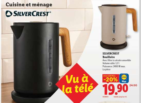 SilverCrest Bouilloire