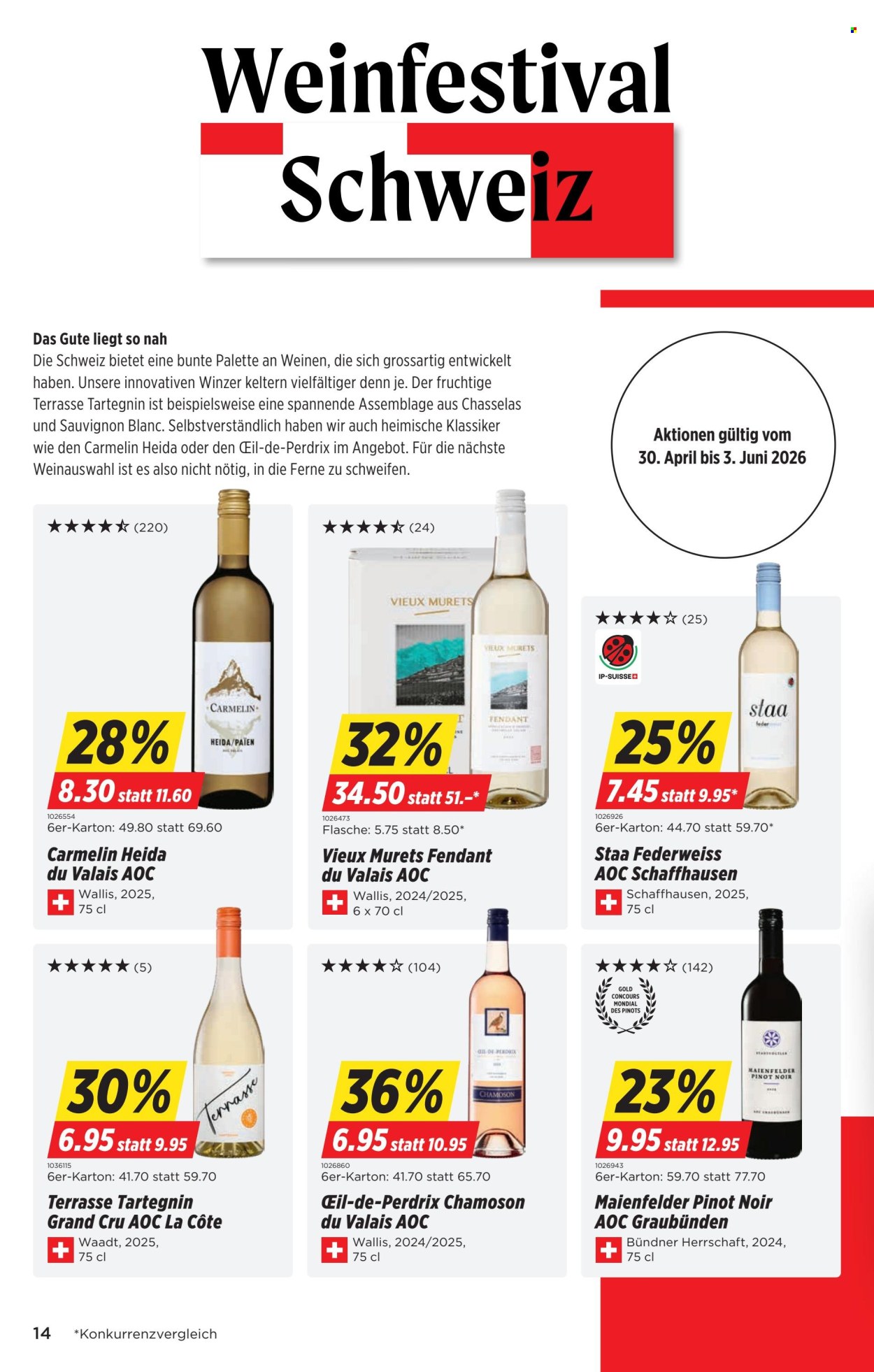 Catalogue Denner - 30.4.2026 - 6.5.2026. Page 14. Page 14