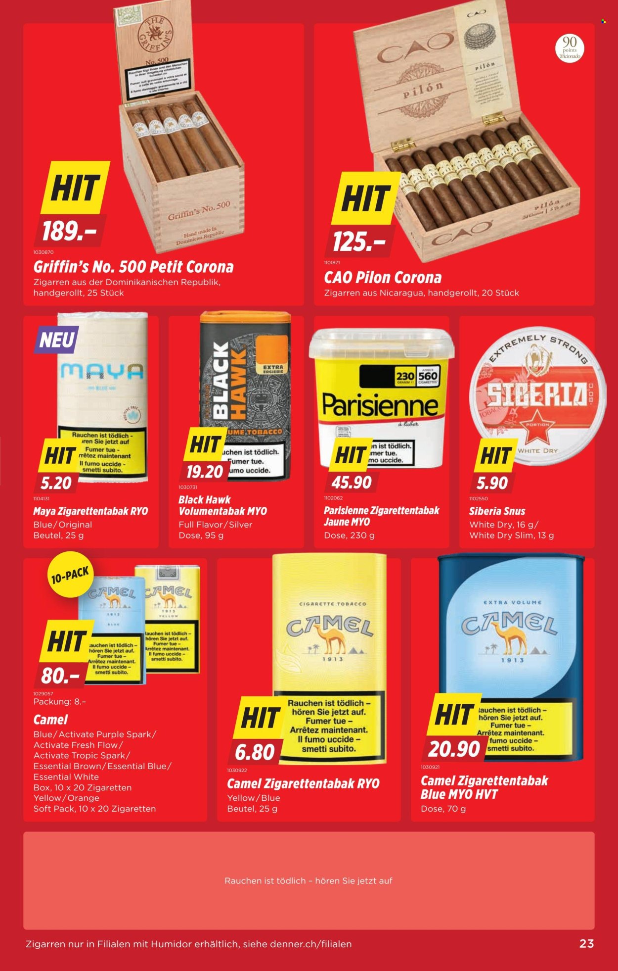 Catalogue Denner - 30.4.2026 - 6.5.2026. Page 23. Page 23