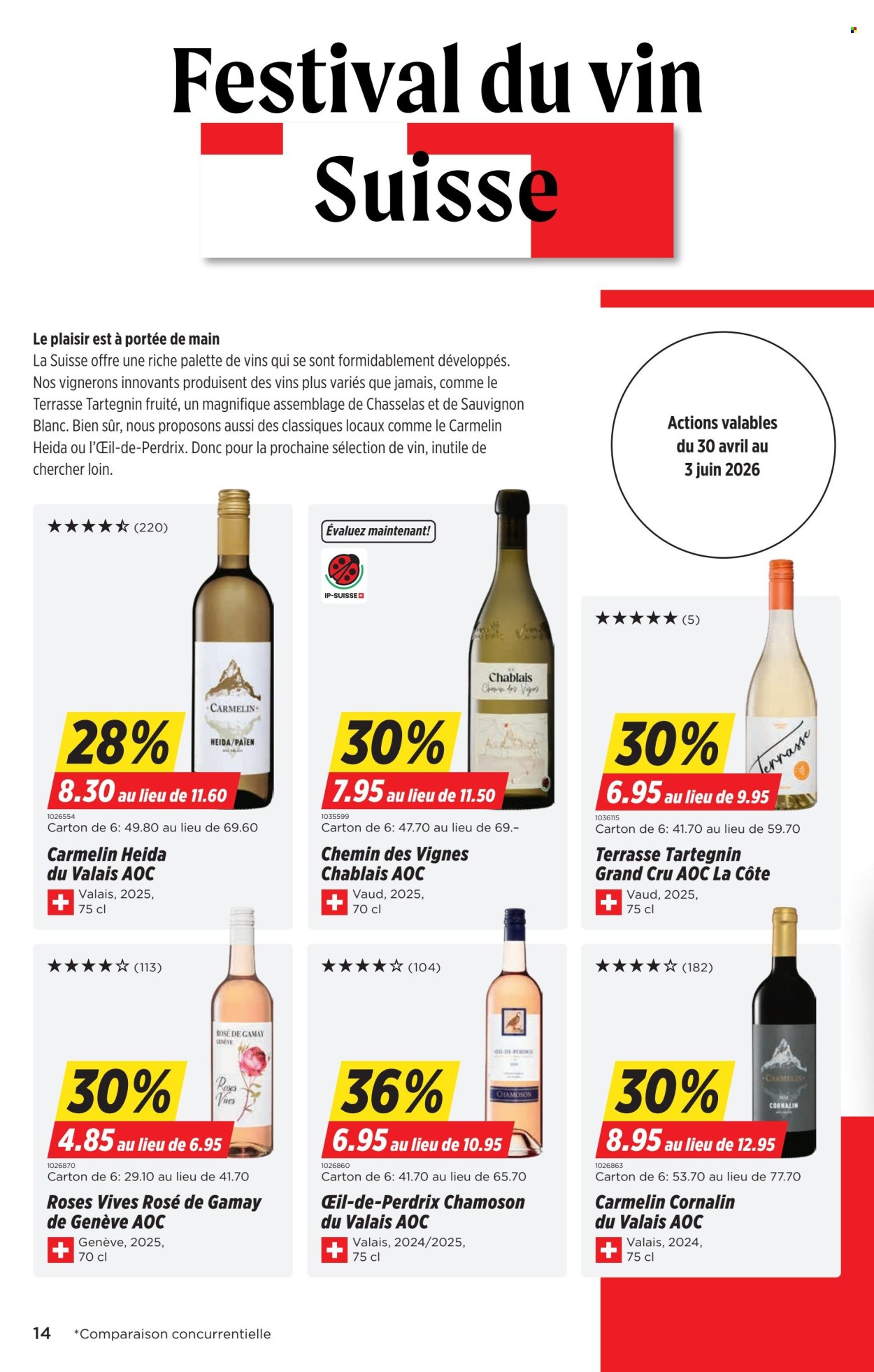 Catalogue Denner - 30.4.2026 - 6.5.2026. Page 14. Page 14