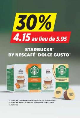 STARBUCKS BY NESCAFÉ DOLCE GUSTO