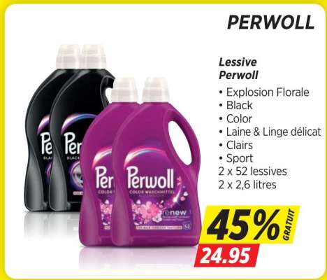Lessive Perwoll