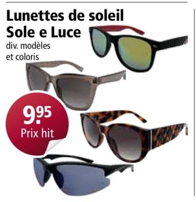 Lunettes de soleil