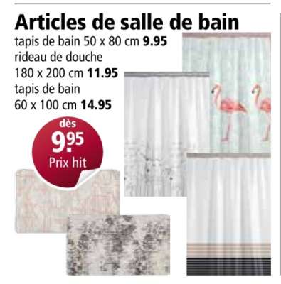 Articles de salle de bain