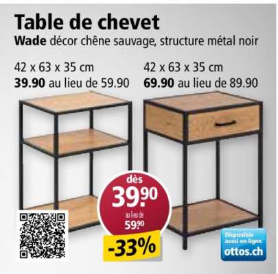 Table de chevet