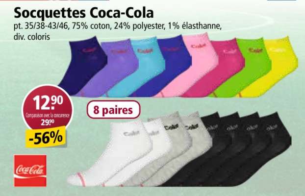 Socquettes Coca-Cola