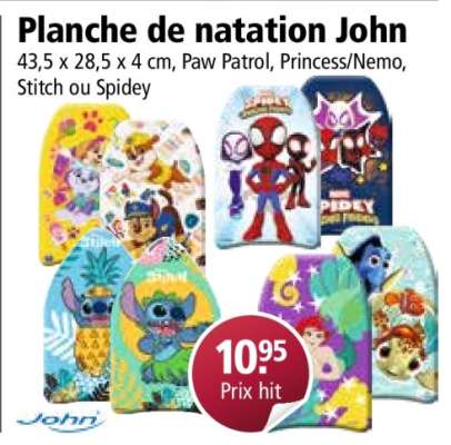 Planche de natation John