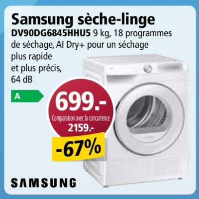 Samsung sèche-linge