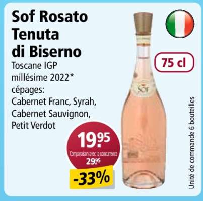 Sof Rosato Tenuta di Biserno