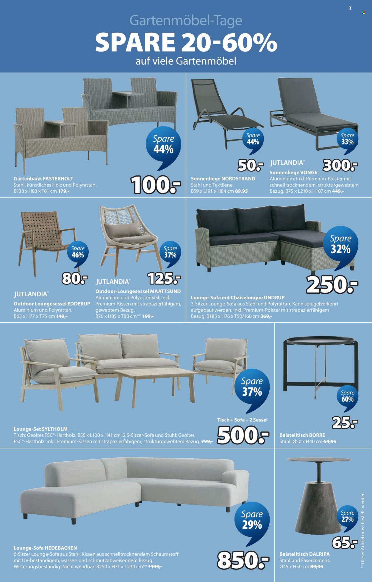 Catalogue JYSK - 28.4.2026 - 11.5.2026. Page 3. Page 3