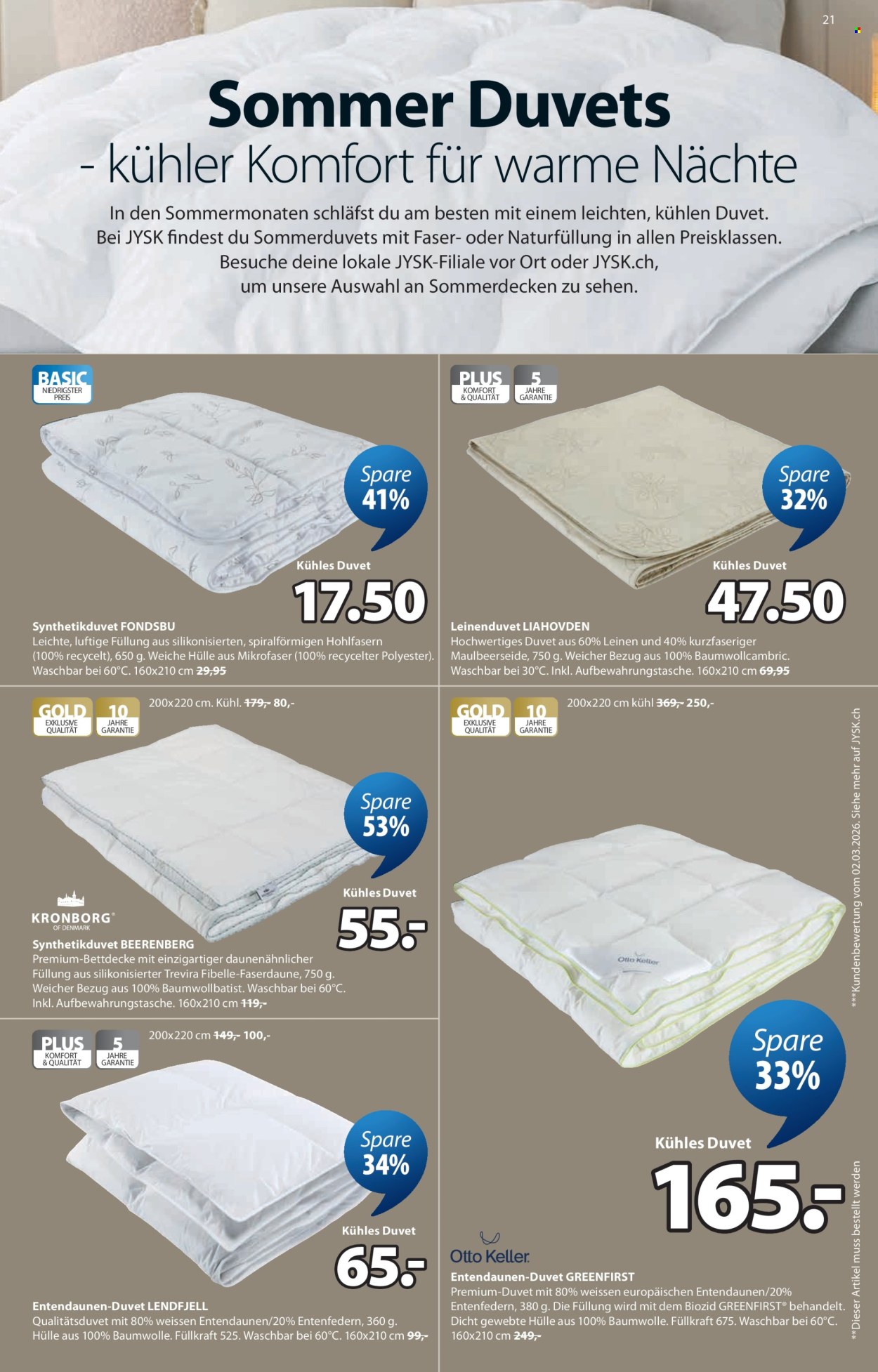 Catalogue JYSK - 28.4.2026 - 11.5.2026. Page 21. Page 21