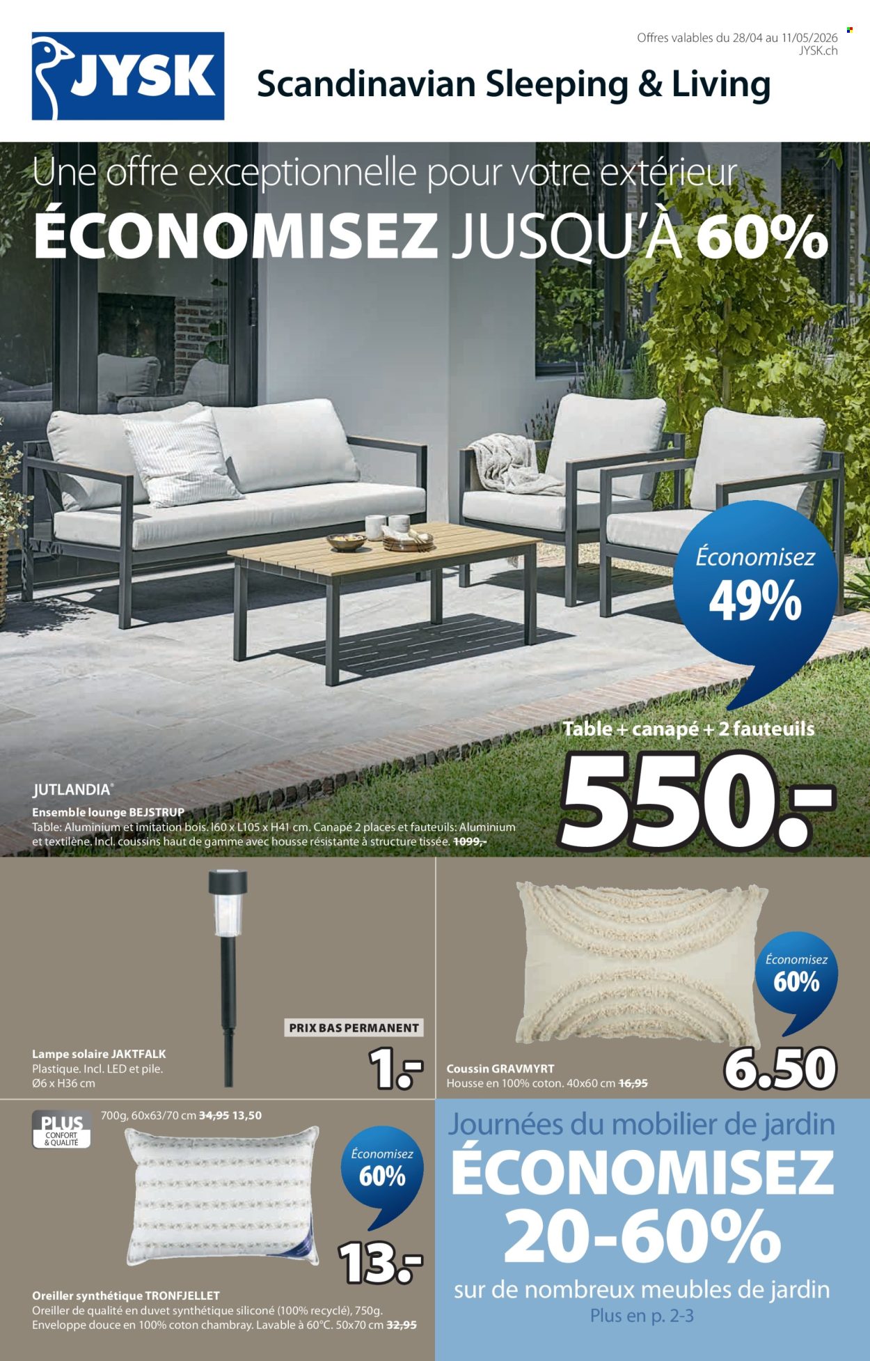 Catalogue JYSK - 28.4.2026 - 11.5.2026. Page 1. Page 1