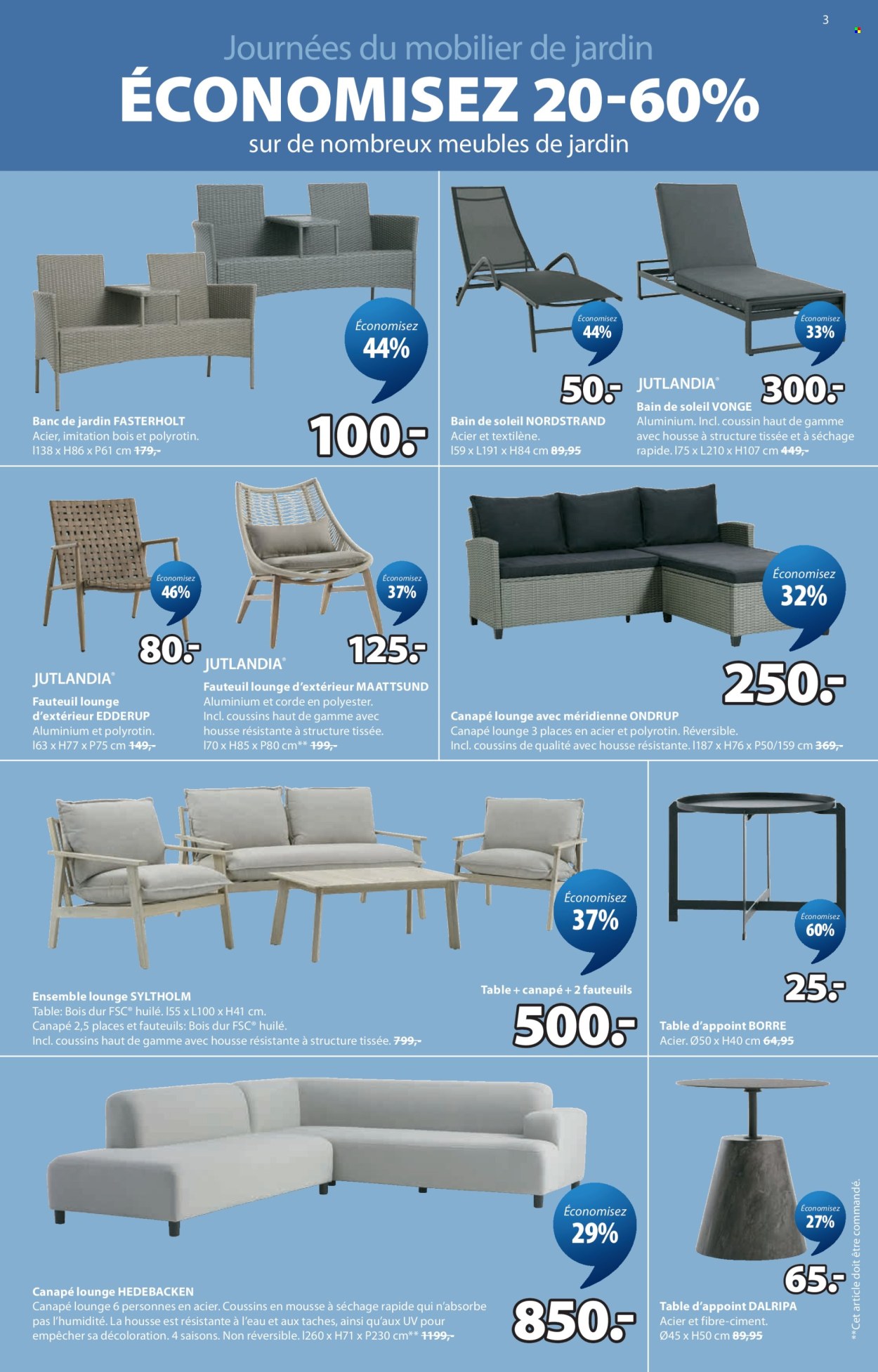 Catalogue JYSK - 28.4.2026 - 11.5.2026. Page 3. Page 3