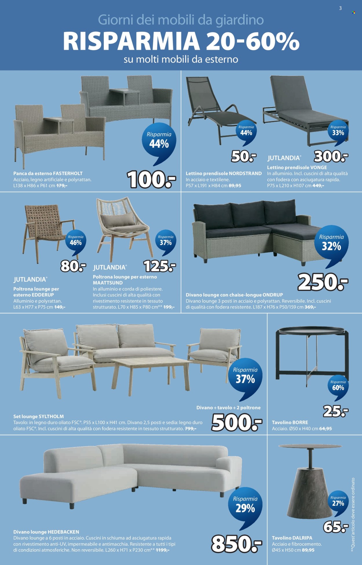 Catalogue JYSK - 28.4.2026 - 11.5.2026. Page 3. Page 3