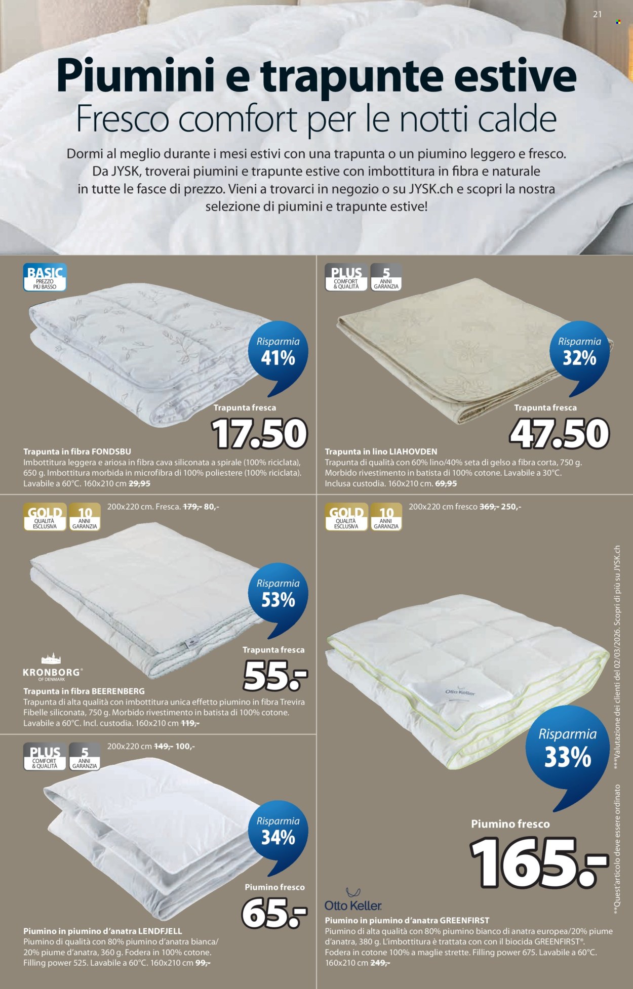 Catalogue JYSK - 28.4.2026 - 11.5.2026. Page 21. Page 21