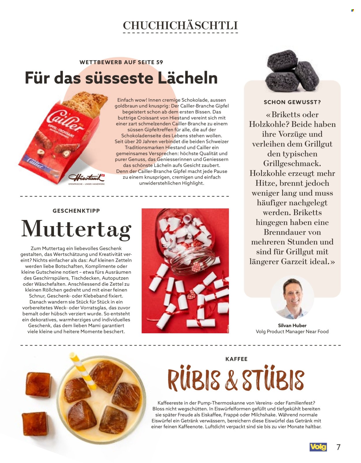 Catalogue Volg - 1.5.2026 - 31.5.2026. Page 7. Page 7