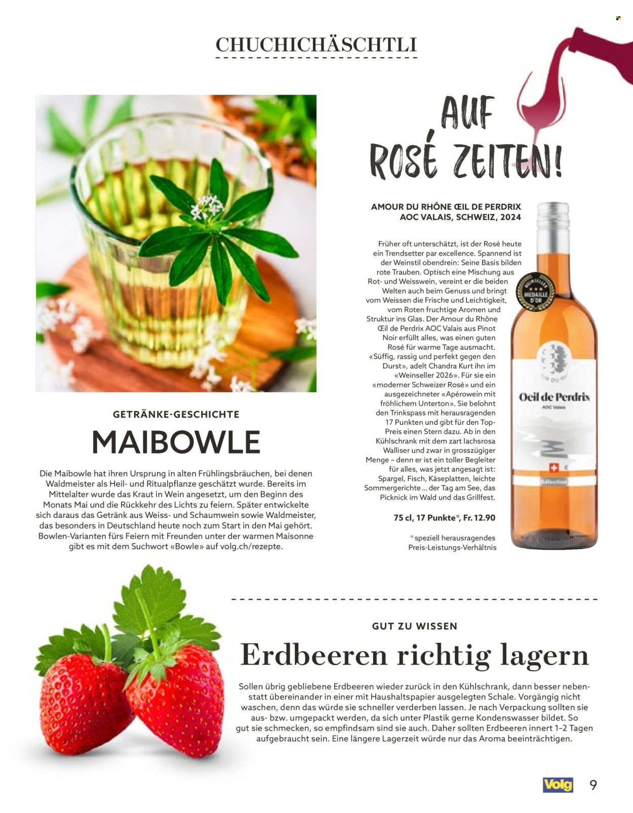 Catalogue Volg - 1.5.2026 - 31.5.2026. Page 9. Page 9