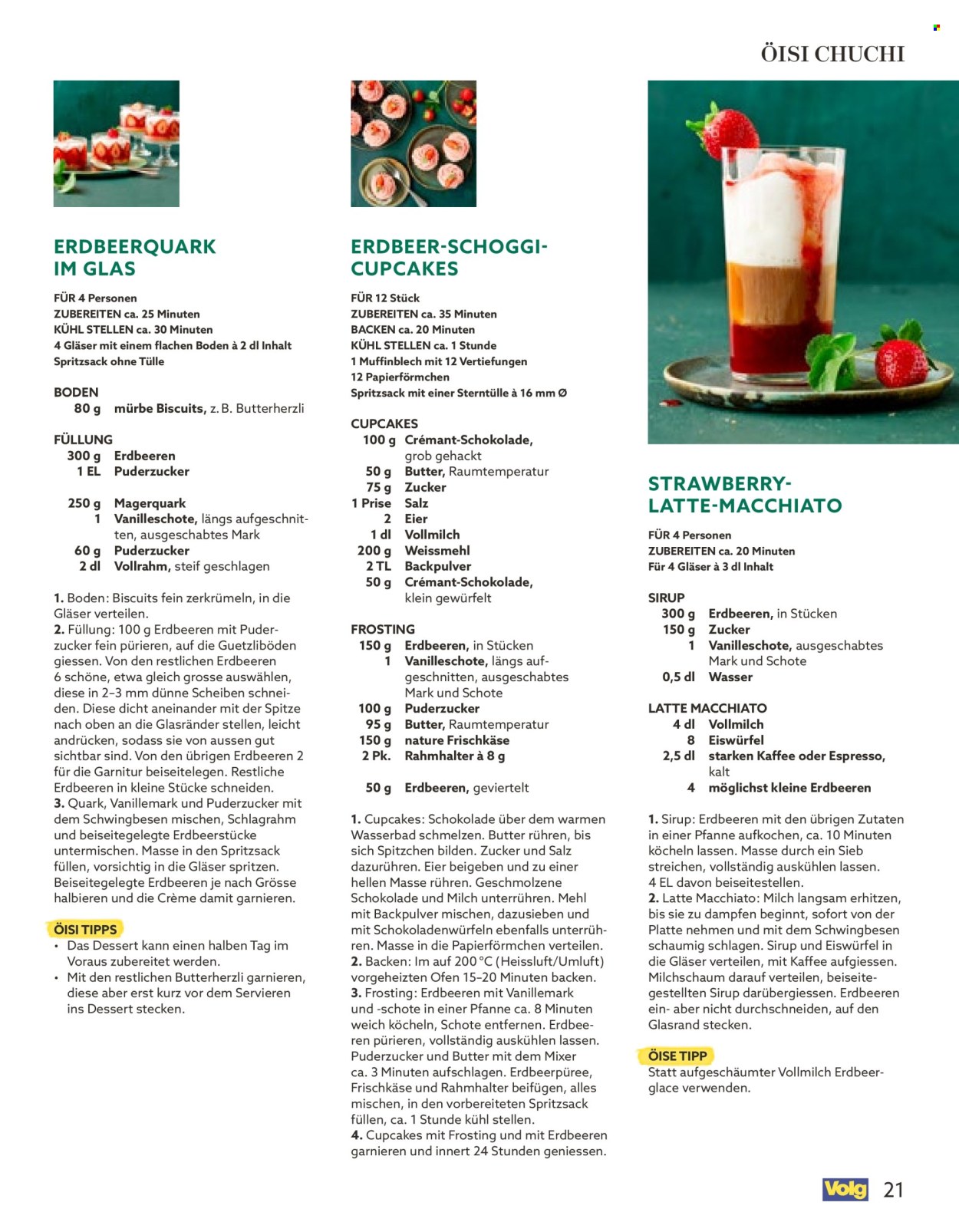 Catalogue Volg - 1.5.2026 - 31.5.2026. Page 21. Page 21