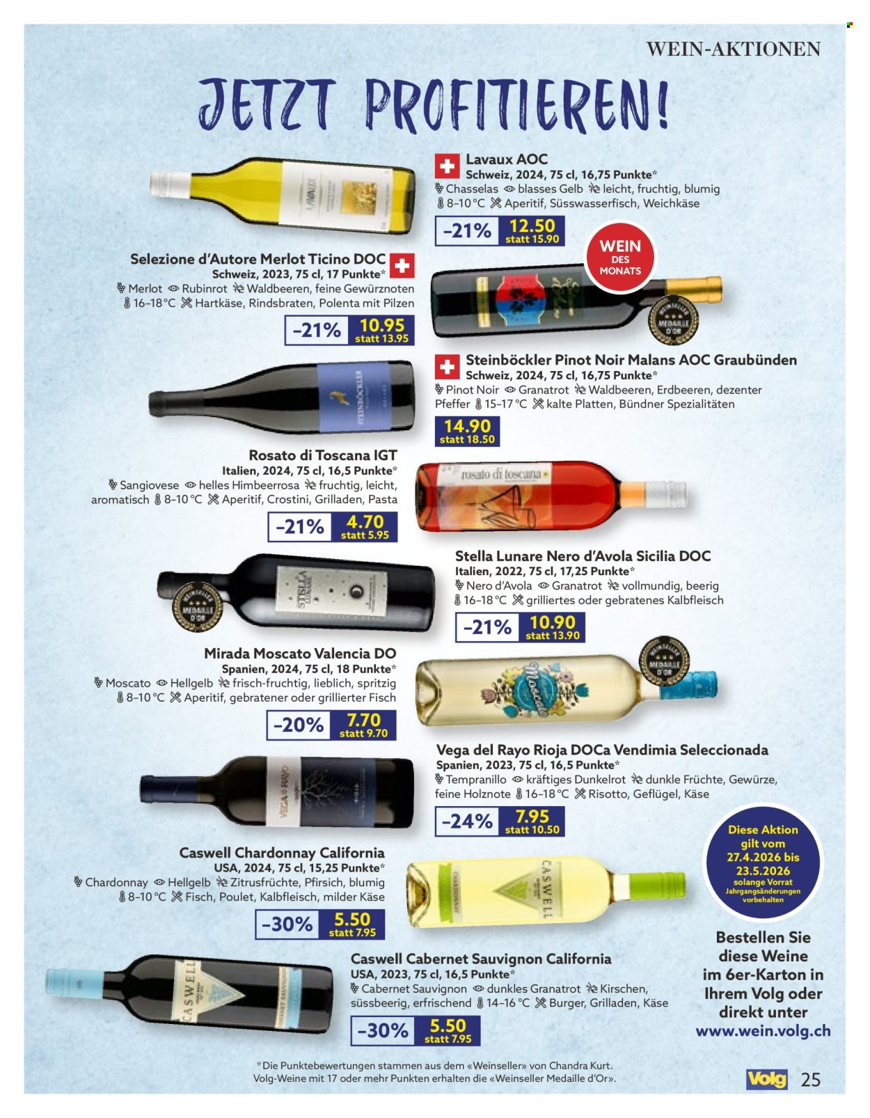 Catalogue Volg - 1.5.2026 - 31.5.2026. Page 25. Page 25