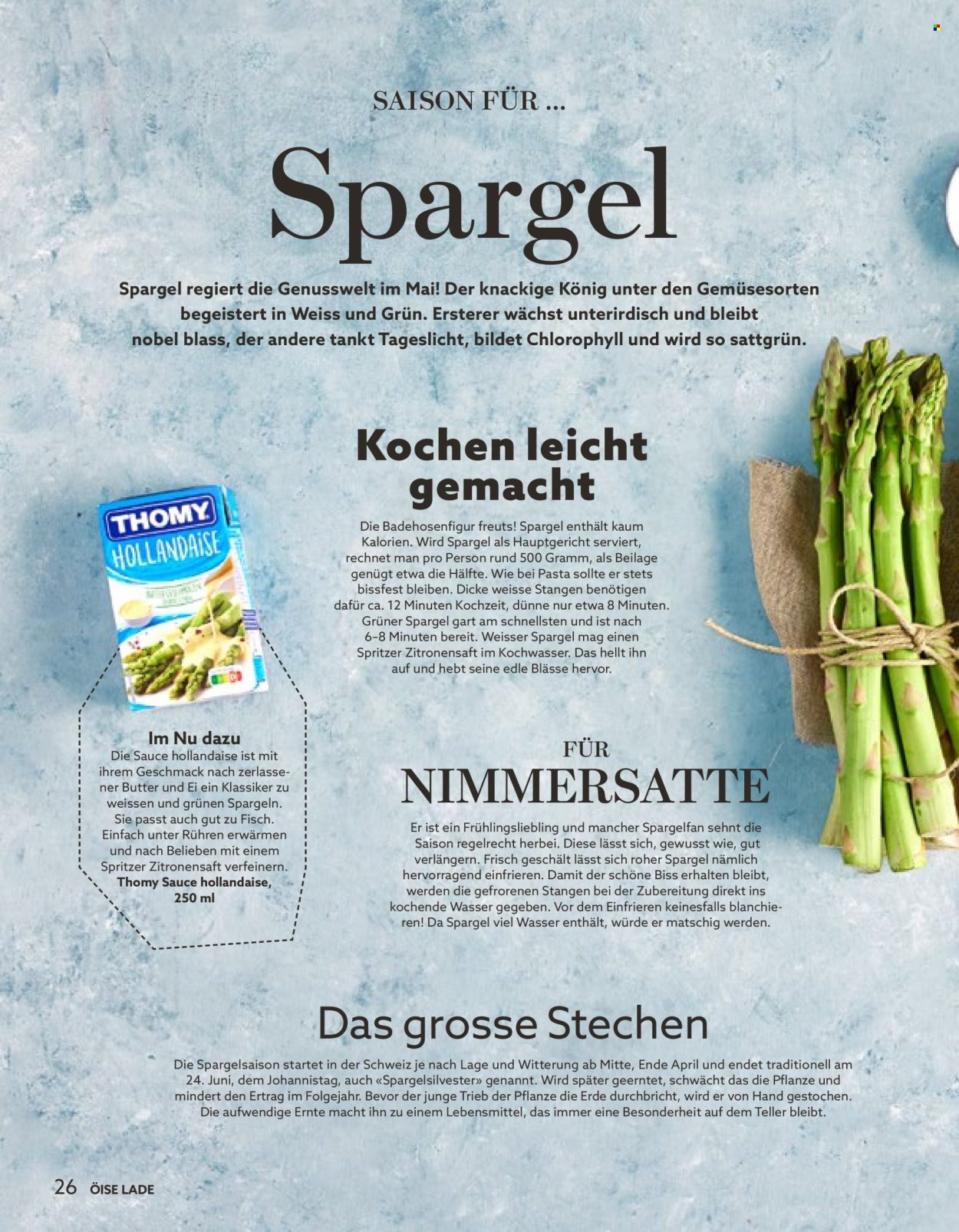 Catalogue Volg - 1.5.2026 - 31.5.2026. Page 26. Page 26