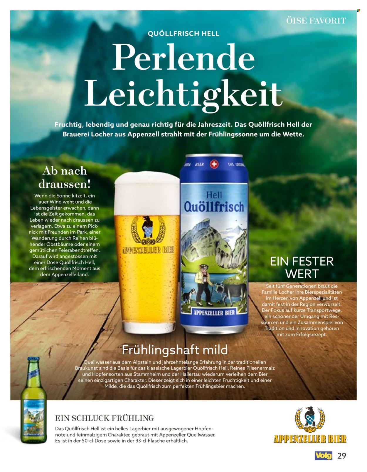 Catalogue Volg - 1.5.2026 - 31.5.2026. Page 29. Page 29