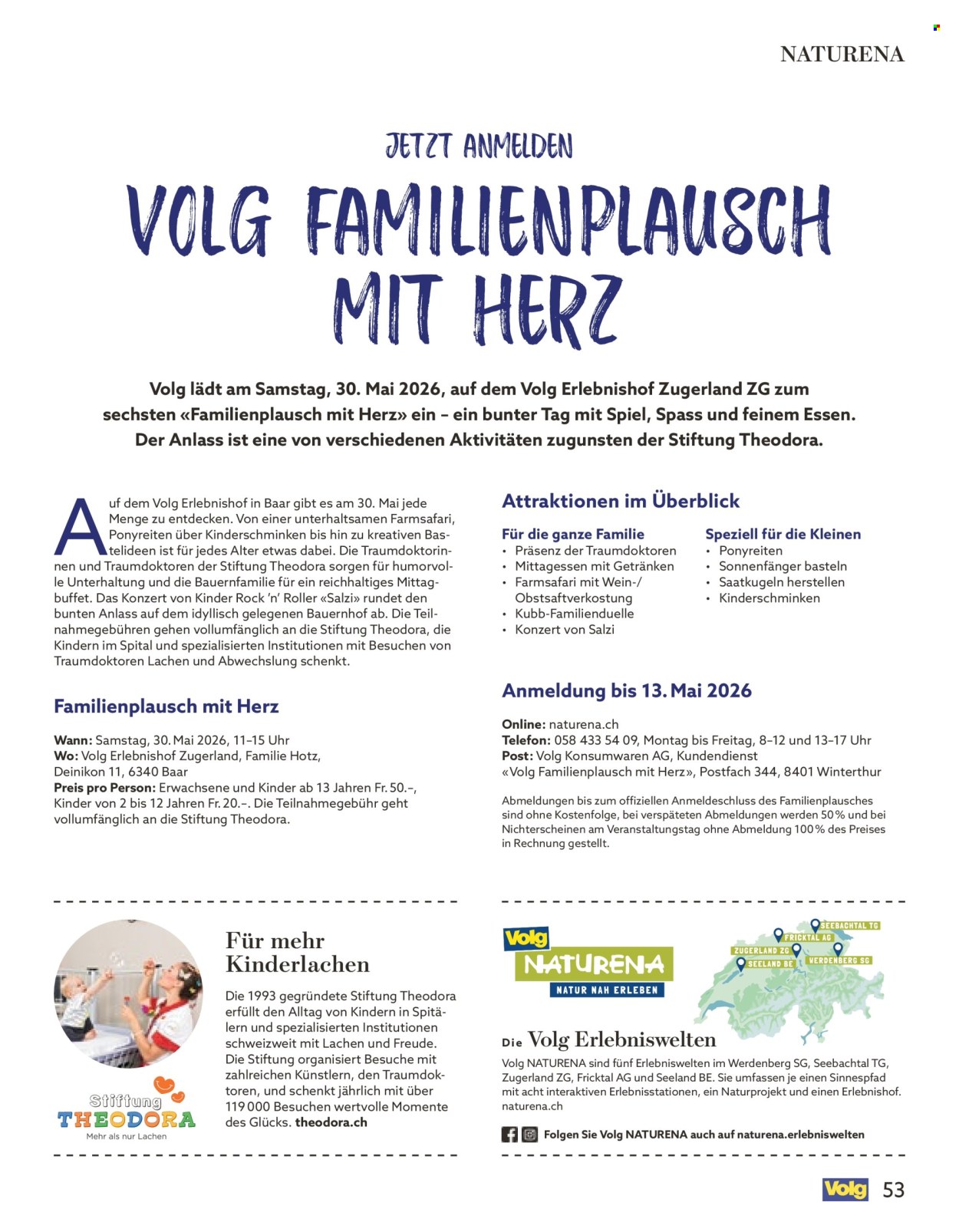 Catalogue Volg - 1.5.2026 - 31.5.2026. Page 53. Page 53