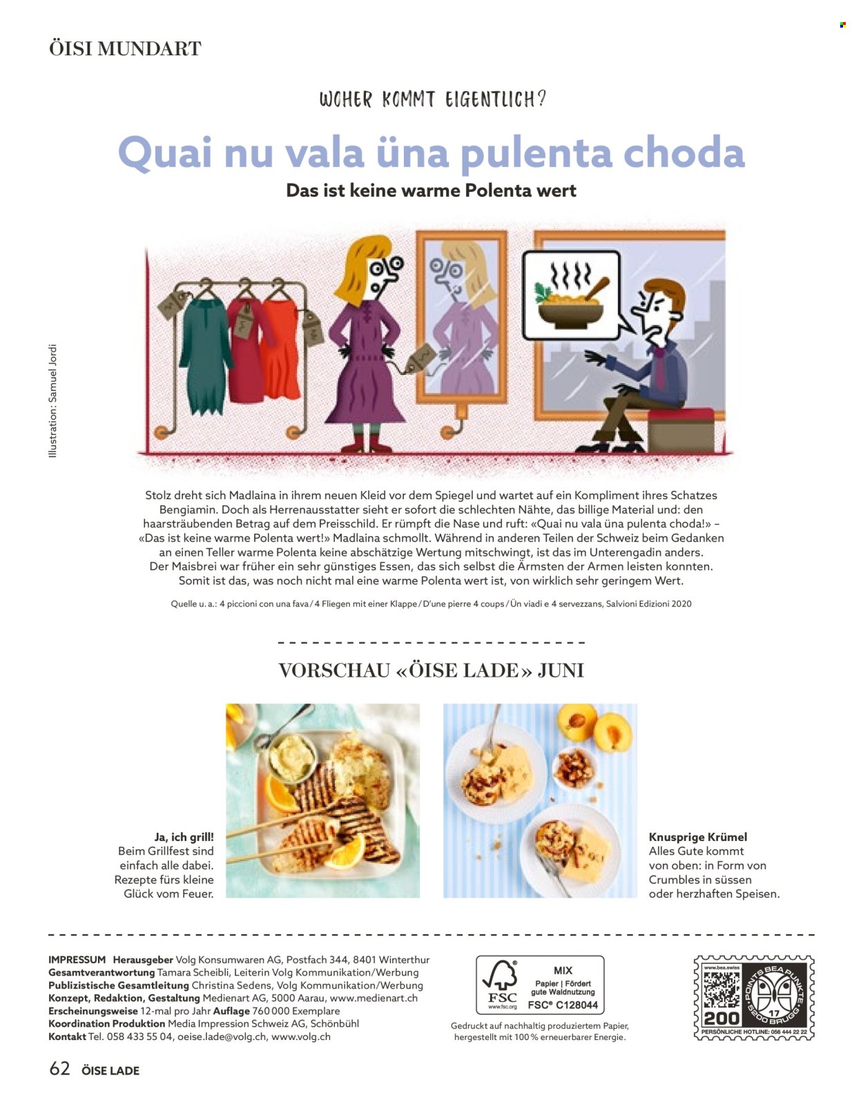 Catalogue Volg - 1.5.2026 - 31.5.2026. Page 62. Page 62