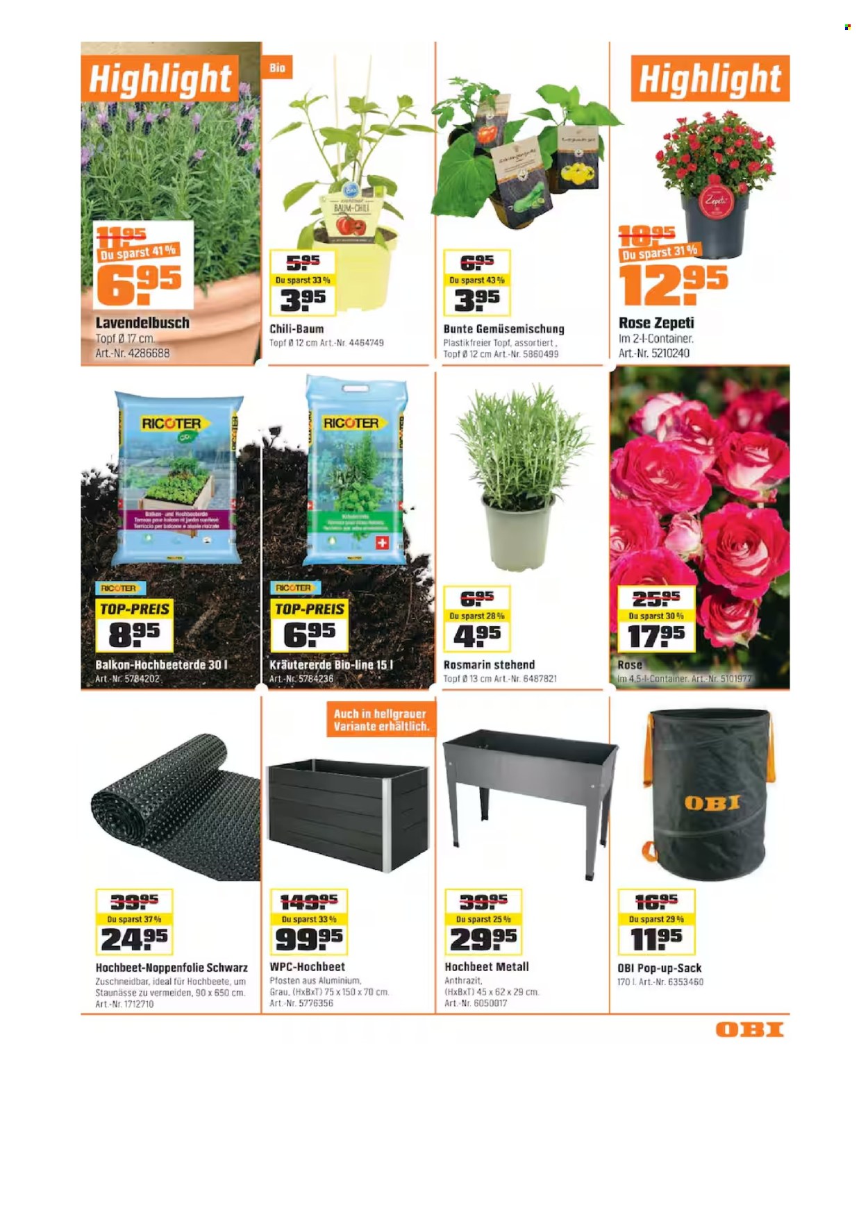 Catalogue OBI - 29.4.2026 - 12.5.2026. Page 5. Page 5