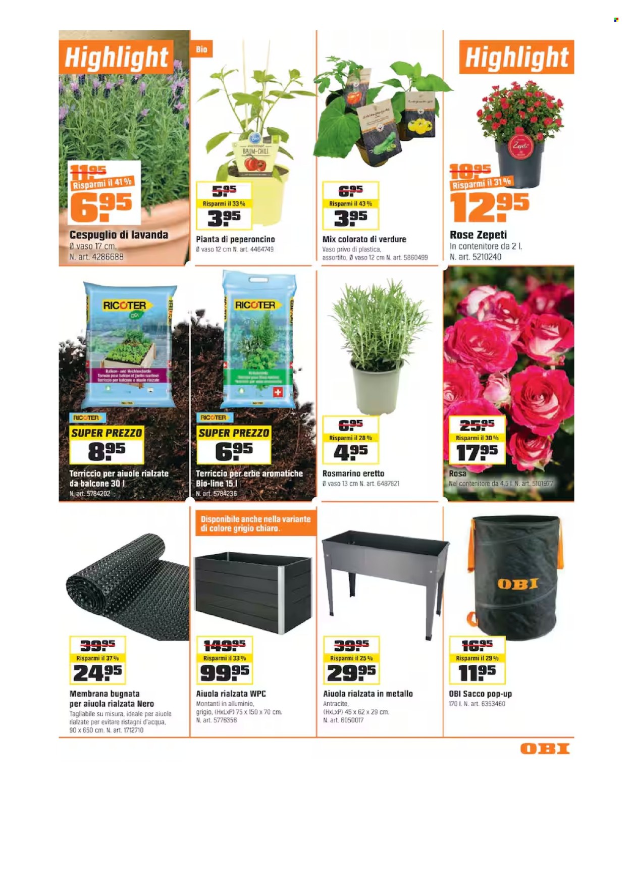 Catalogue OBI - 29.4.2026 - 12.5.2026. Page 5. Page 5