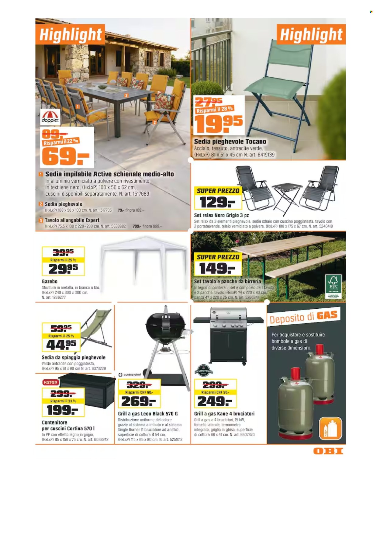 Catalogue OBI - 29.4.2026 - 12.5.2026. Page 9. Page 9