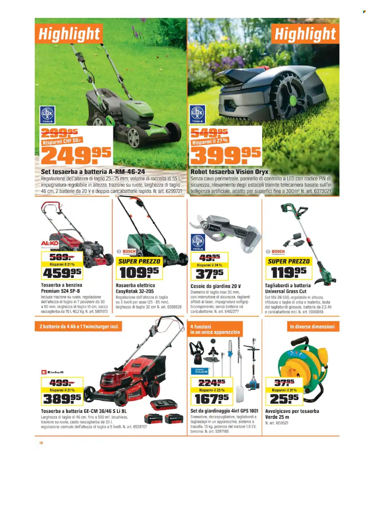 Catalogue OBI - 29.4.2026 - 12.5.2026. Page 10. Page 10