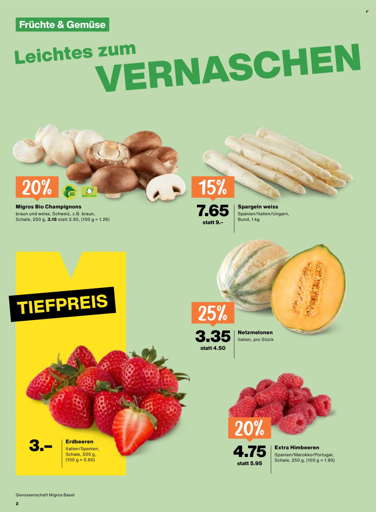 Catalogue Migros - 30.4.2026 - 6.5.2026. Page 2. Page 2