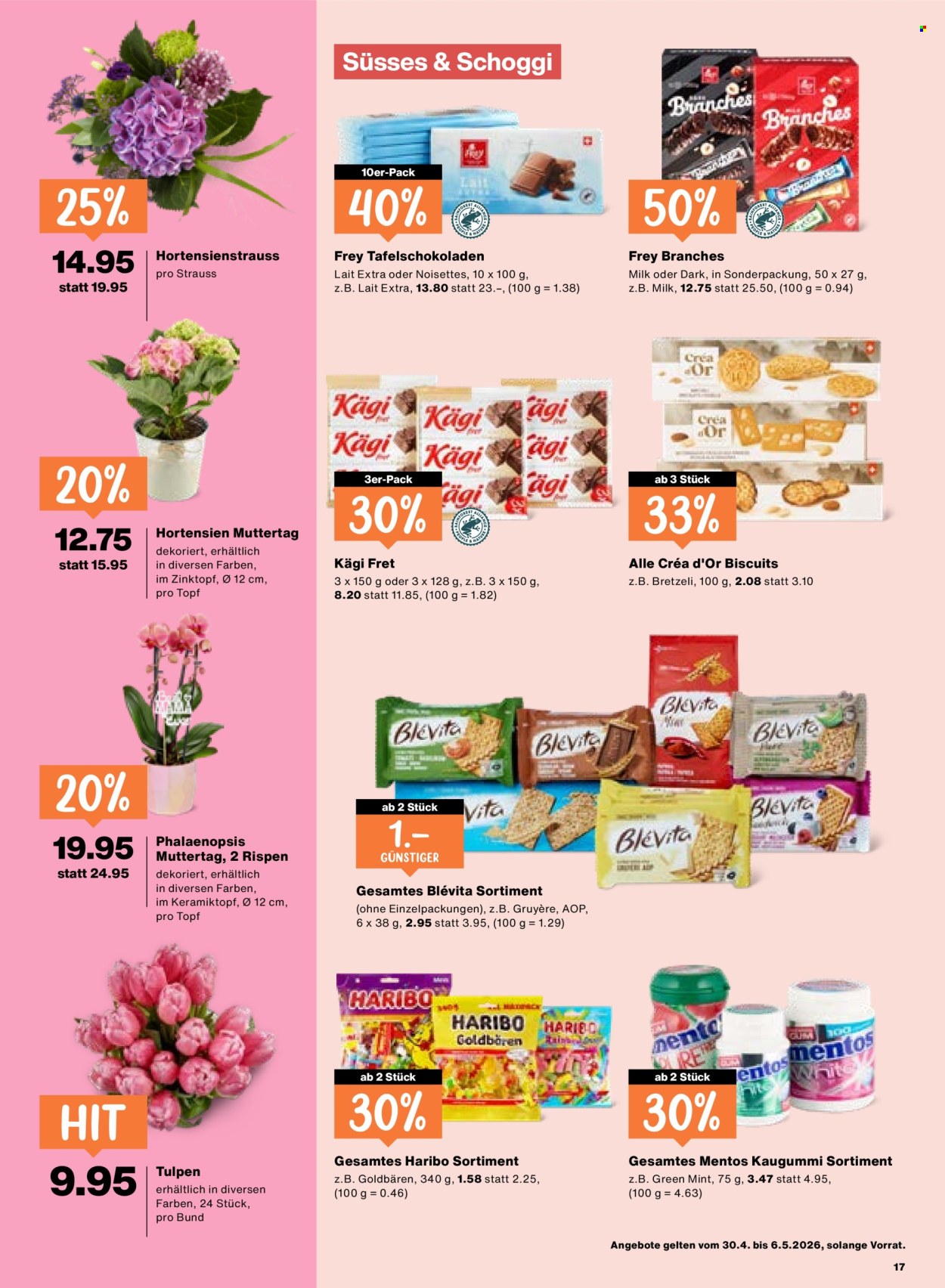 Catalogue Migros - 30.4.2026 - 6.5.2026. Page 17. Page 17