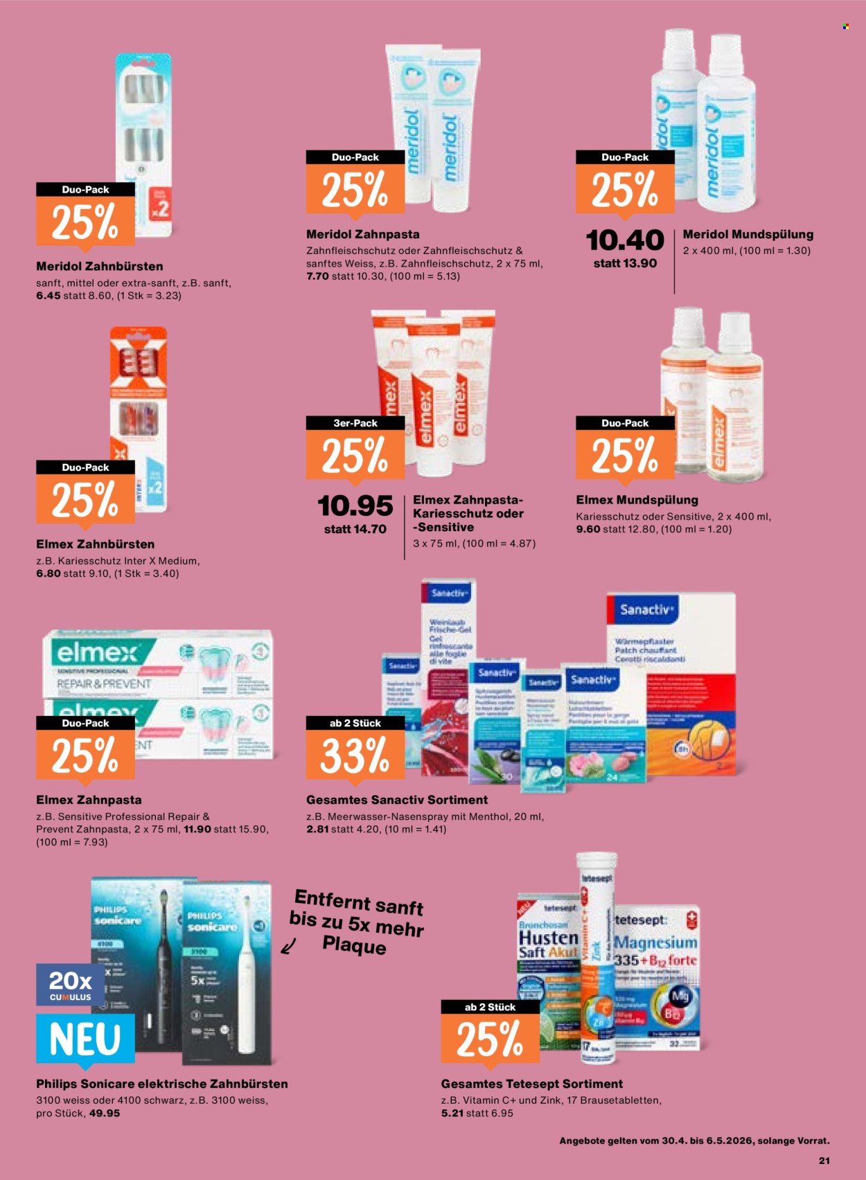 Catalogue Migros - 30.4.2026 - 6.5.2026. Page 21. Page 21