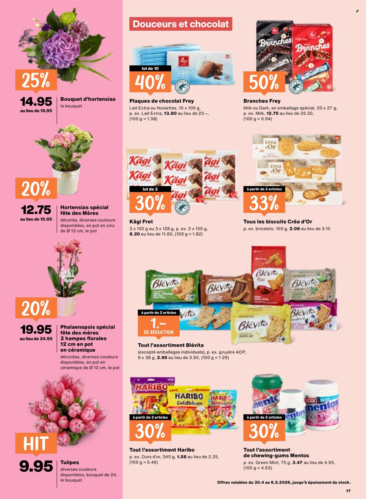 Catalogue Migros - 30.4.2026 - 6.5.2026. Page 17. Page 17