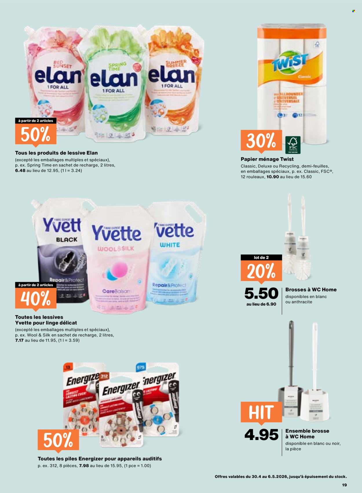 Catalogue Migros - 30.4.2026 - 6.5.2026. Page 19. Page 19