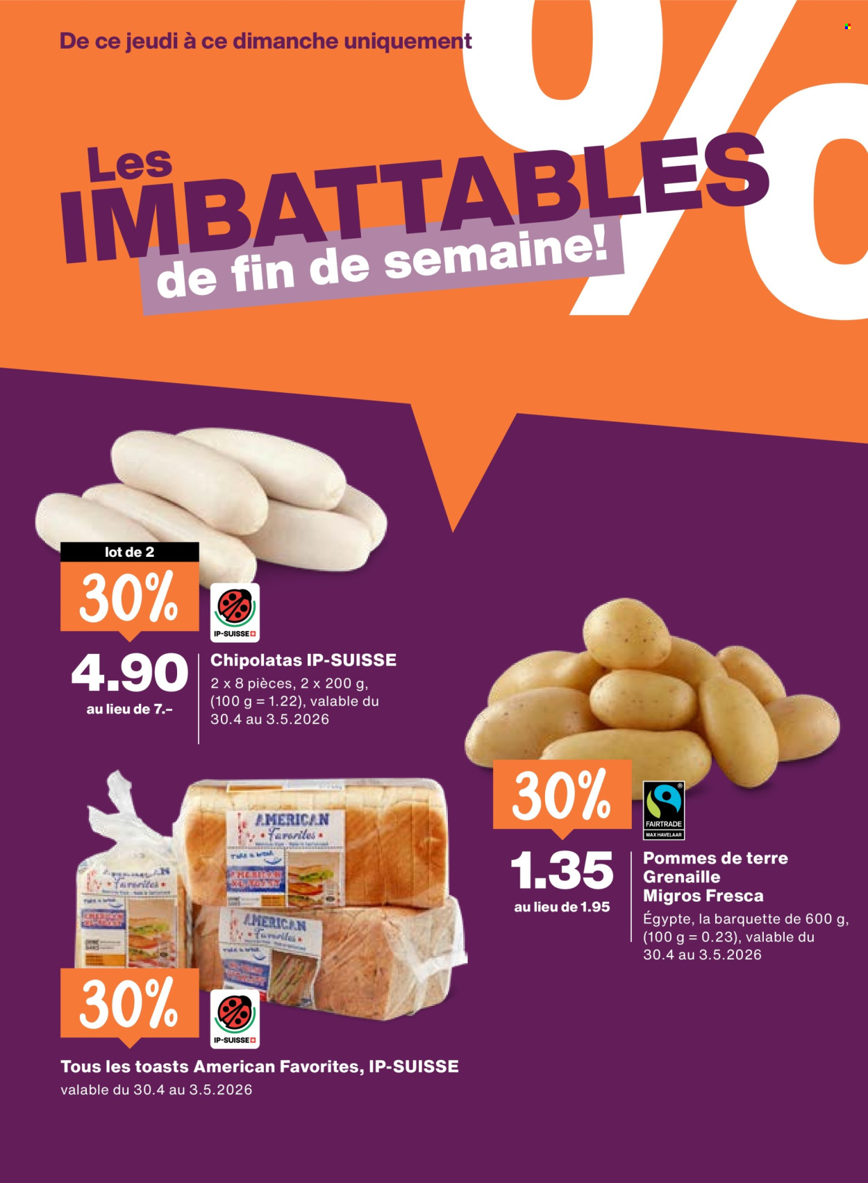 Catalogue Migros - 30.4.2026 - 6.5.2026. Page 24. Page 24