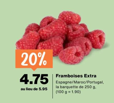 Framboises Extra