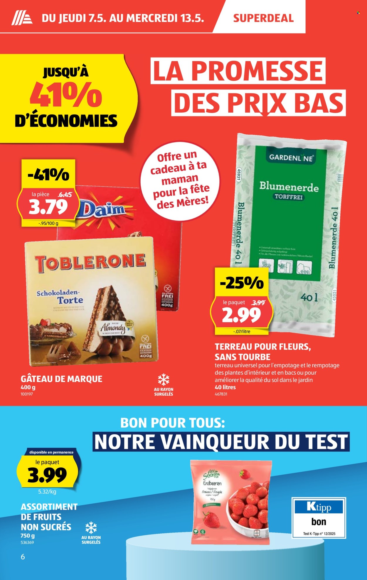 Catalogue Aldi - 7.5.2026 - 13.5.2026. Page 6. Page 6