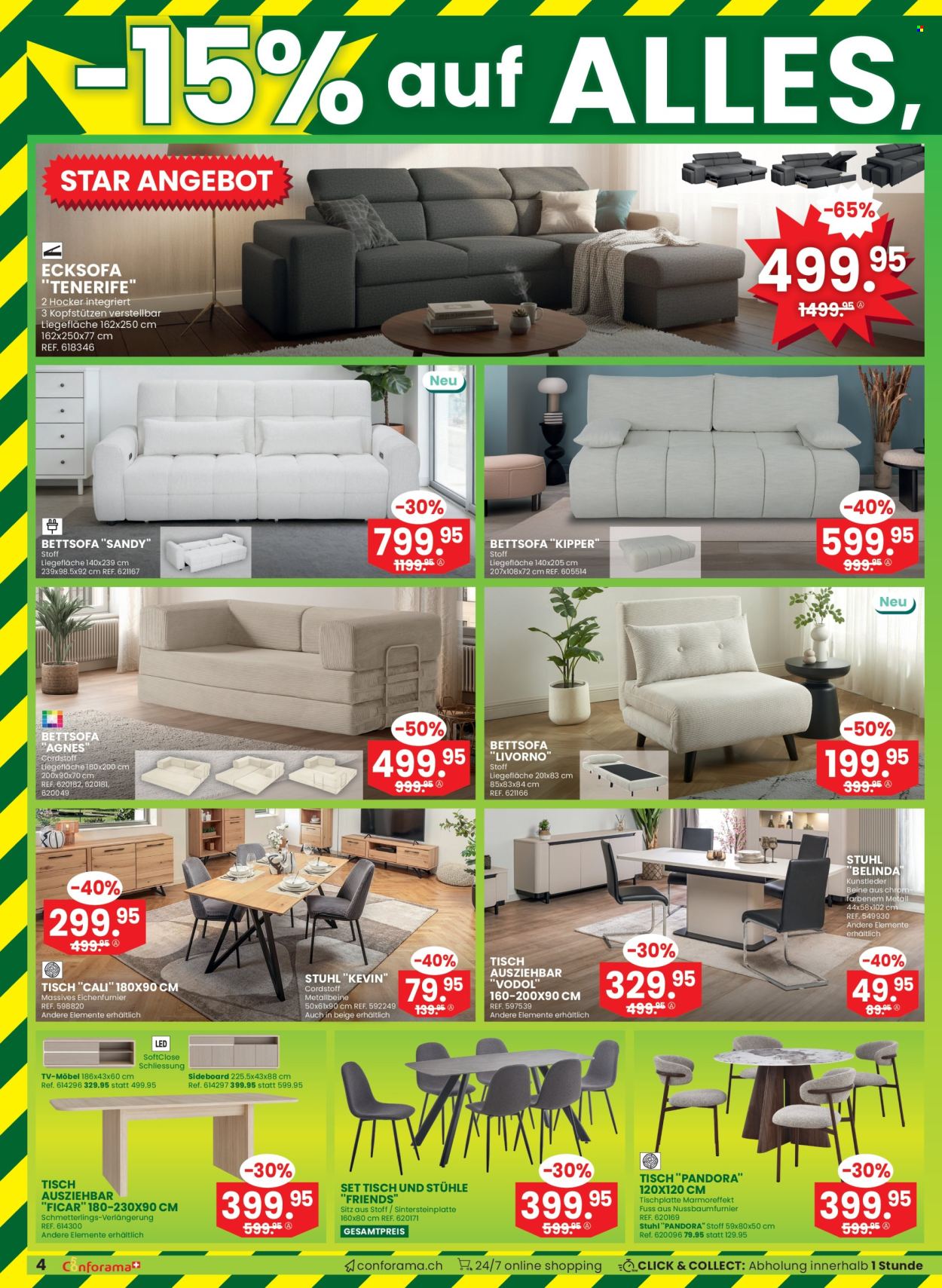 Catalogue Conforama - 29.4.2026 - 12.5.2026. Page 4. Page 4