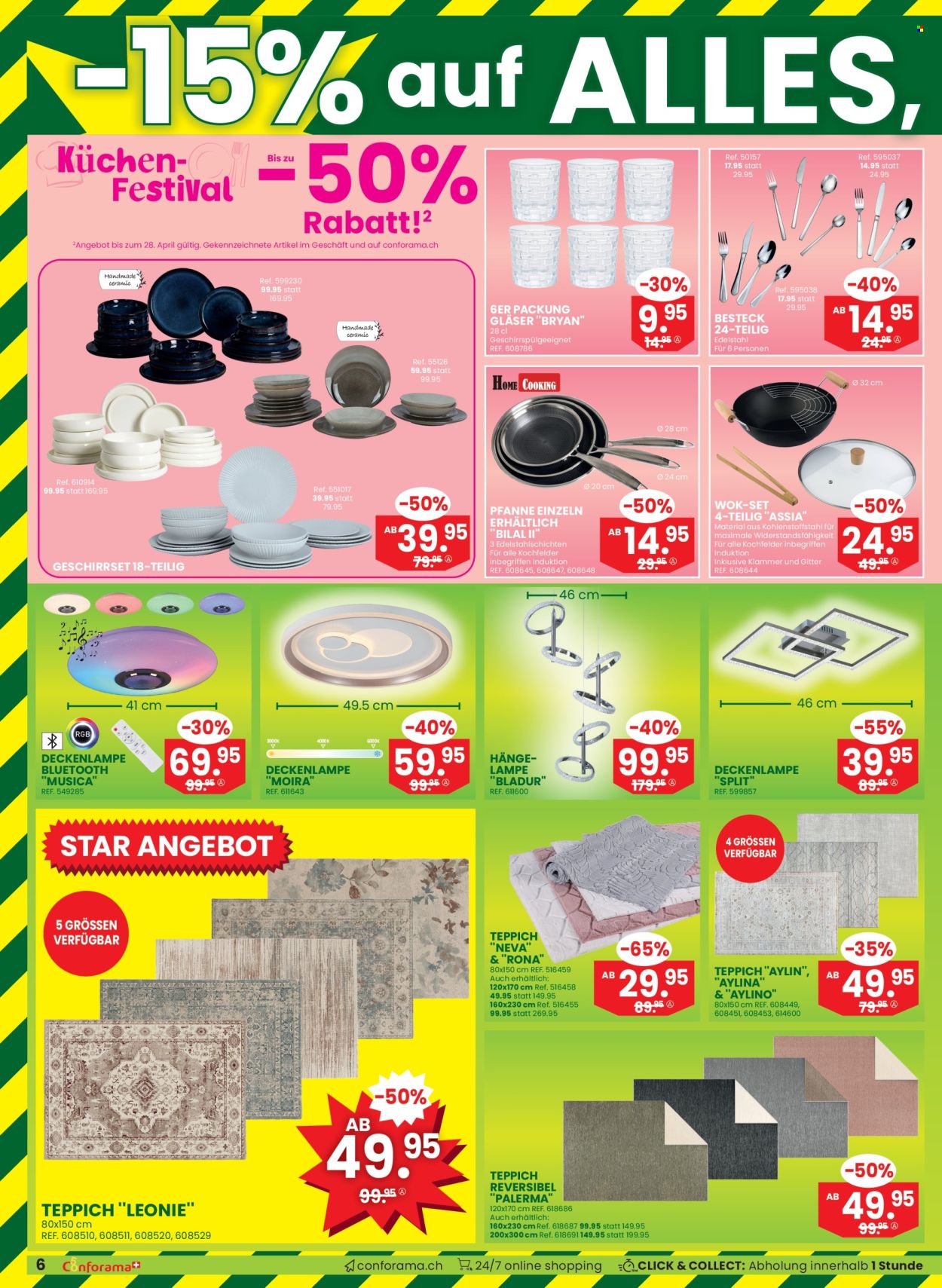 Catalogue Conforama - 29.4.2026 - 12.5.2026. Page 6. Page 6