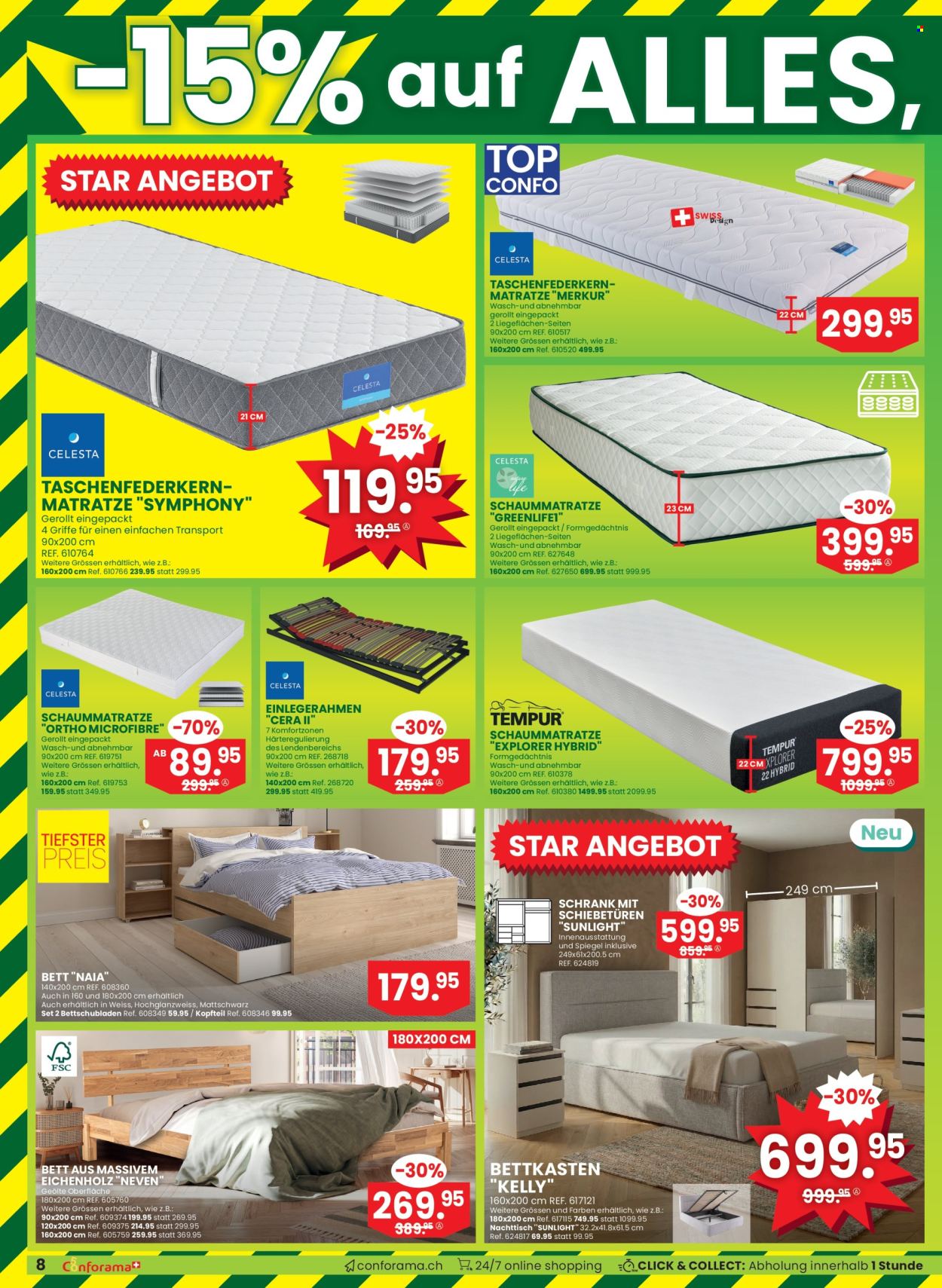 Catalogue Conforama - 29.4.2026 - 12.5.2026. Page 8. Page 8