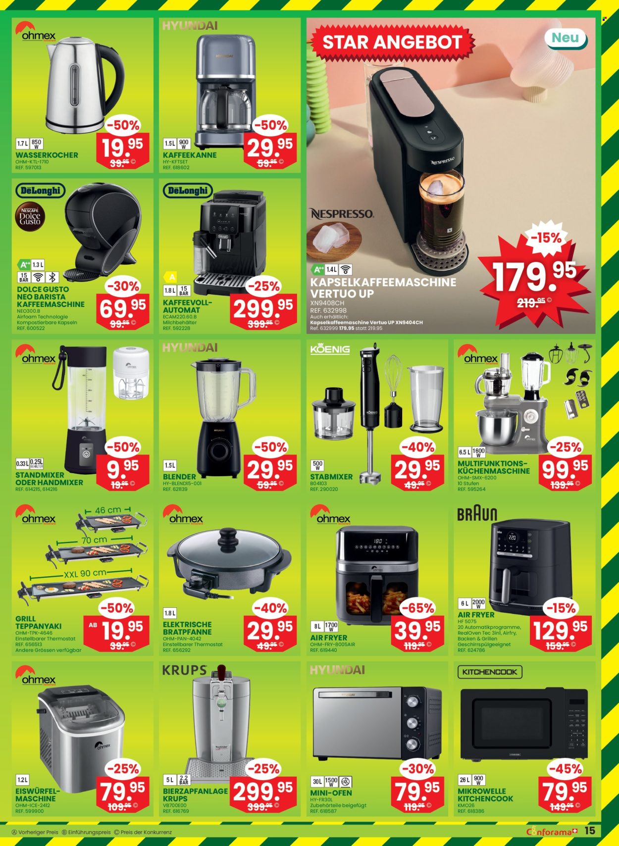 Catalogue Conforama - 29.4.2026 - 12.5.2026. Page 15. Page 15