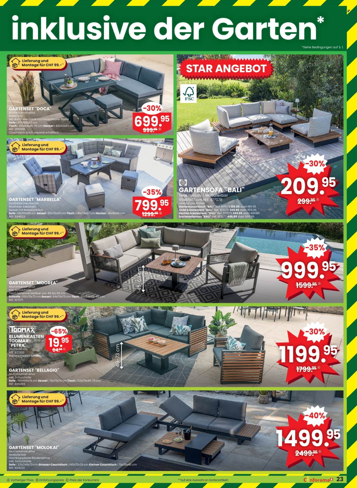 Catalogue Conforama - 29.4.2026 - 12.5.2026. Page 23. Page 23