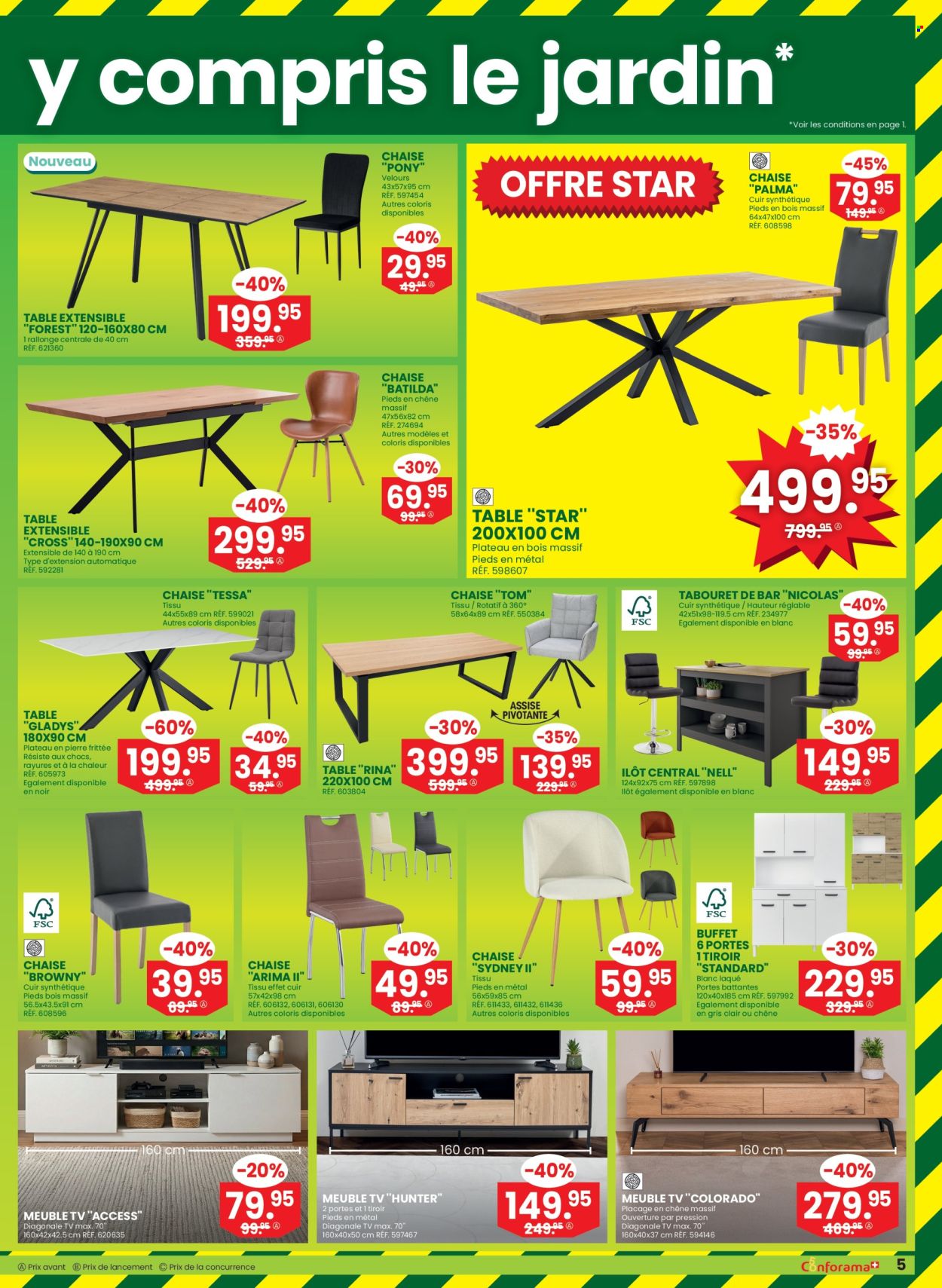 Catalogue Conforama - 29.4.2026 - 12.5.2026. Page 5. Page 5