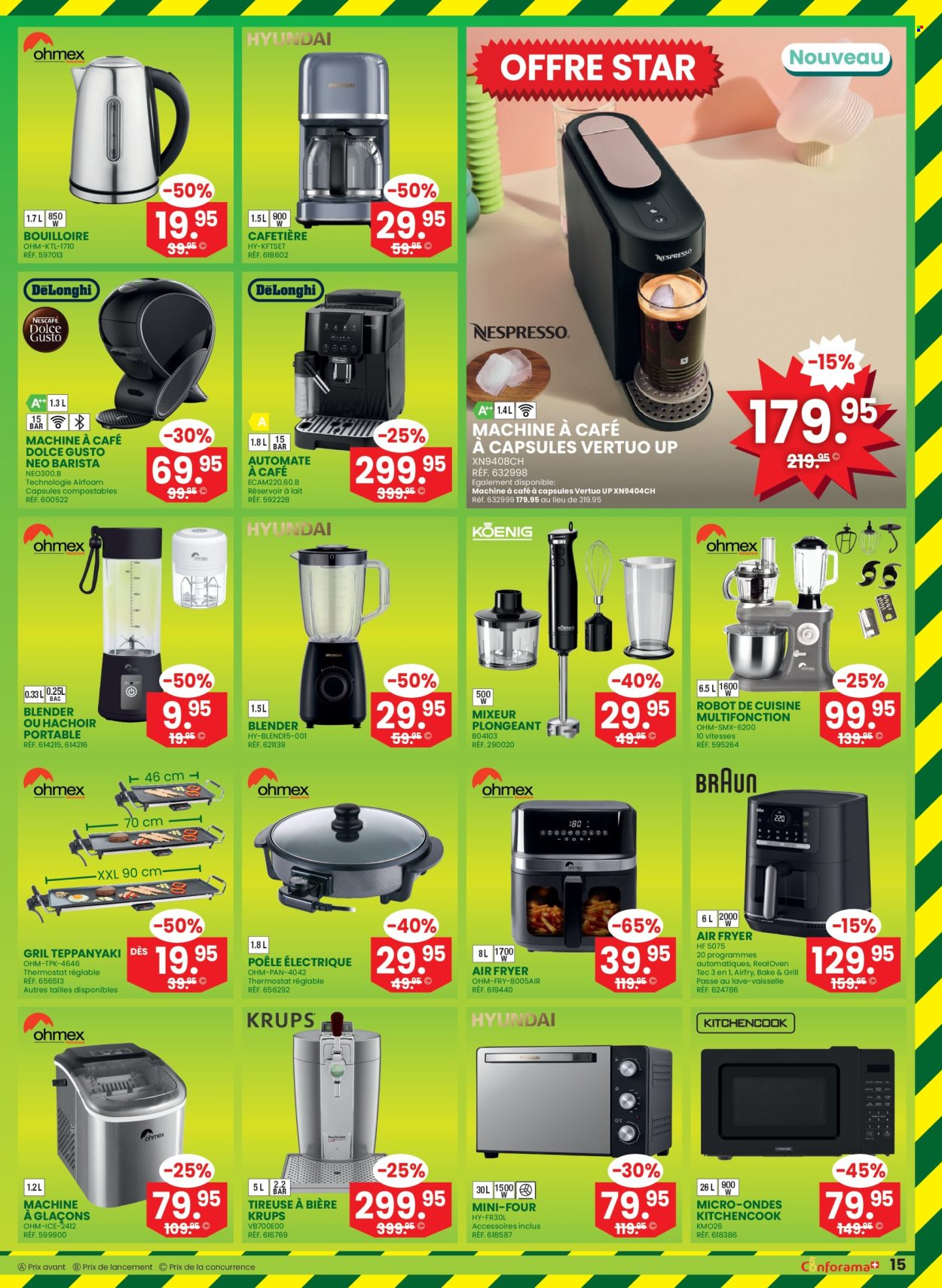 Catalogue Conforama - 29.4.2026 - 12.5.2026. Page 15. Page 15