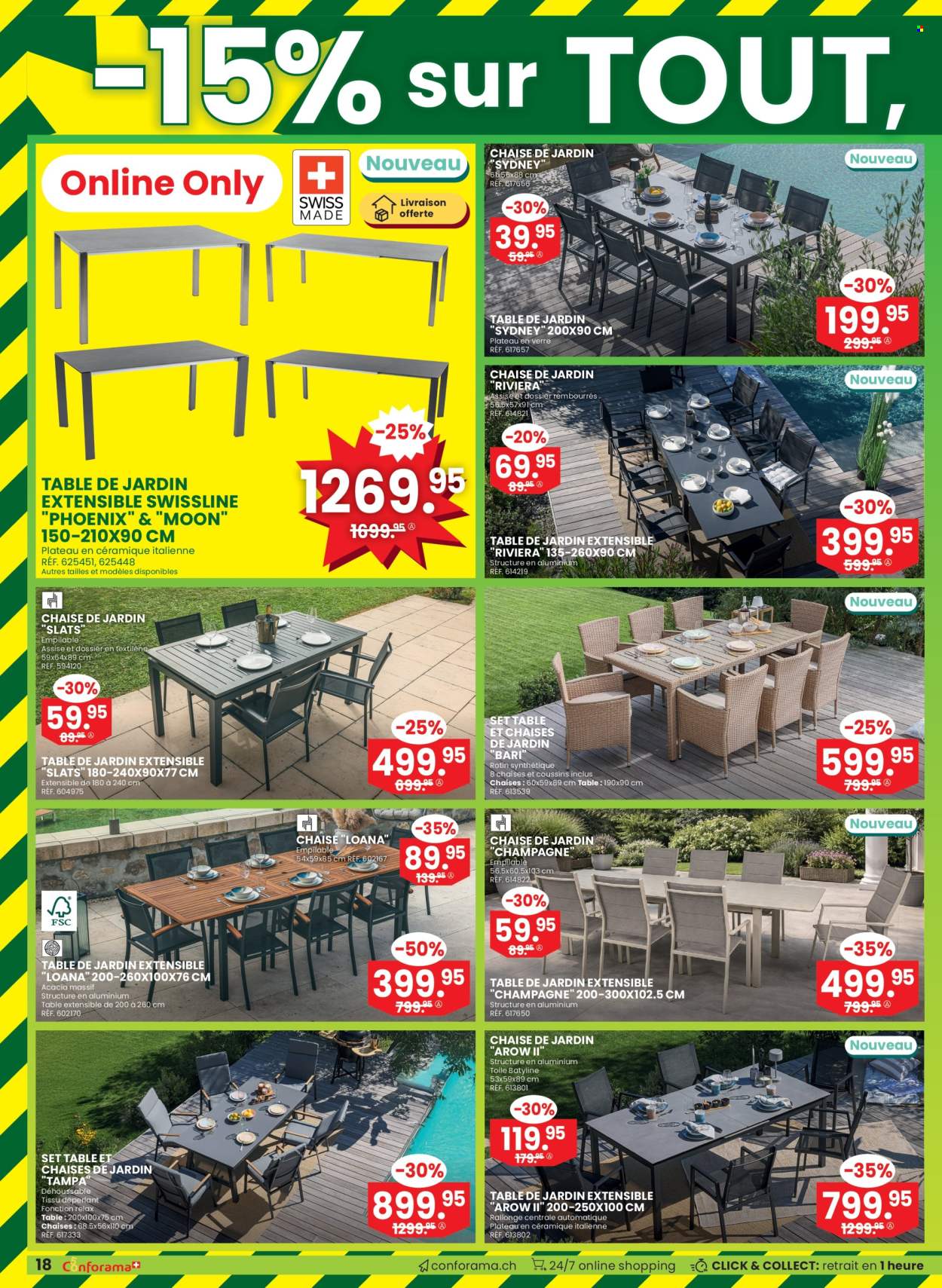 Catalogue Conforama - 29.4.2026 - 12.5.2026. Page 18. Page 18