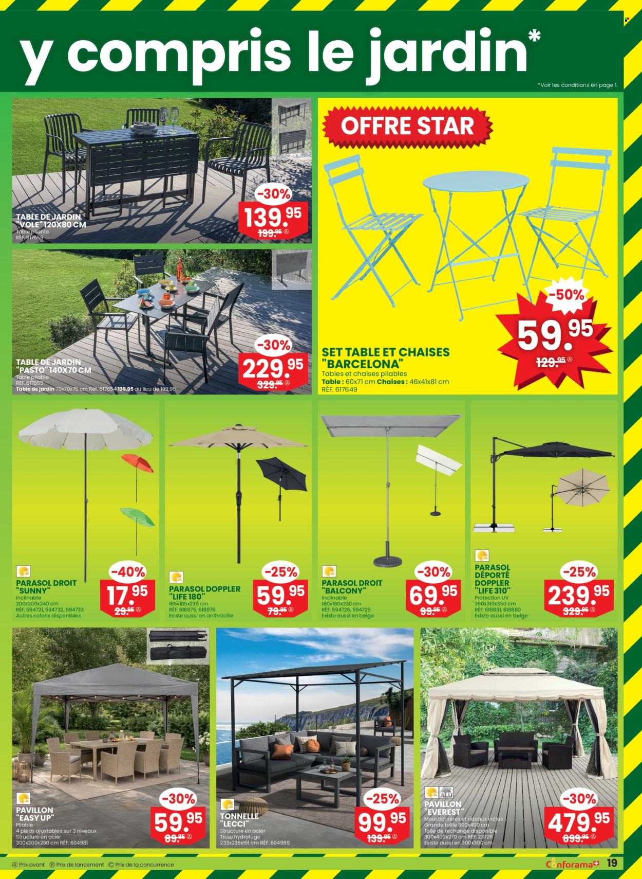 Catalogue Conforama - 29.4.2026 - 12.5.2026. Page 19. Page 19